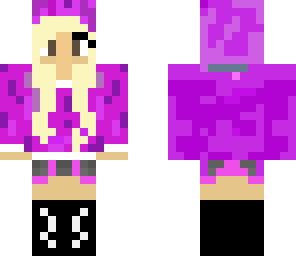 purple and pink