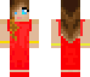 ruby red dress