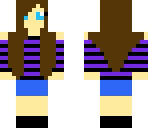 striped shirt girl