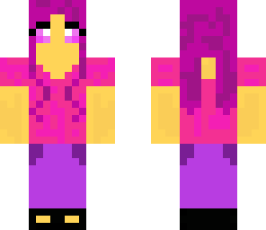 purple girl