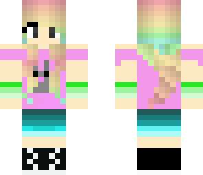 rainbow girl