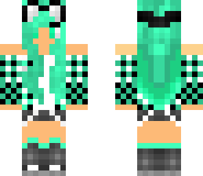 teal girl