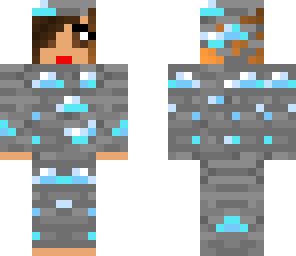 girl in diamond costume