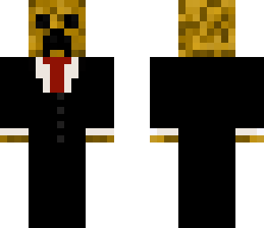 gold creeper suit