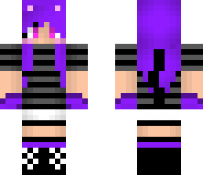 sweet purple kitty