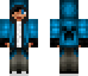 guy wearing blue hoodie hd