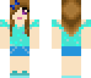 girl in blue