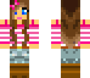 cute pink girl