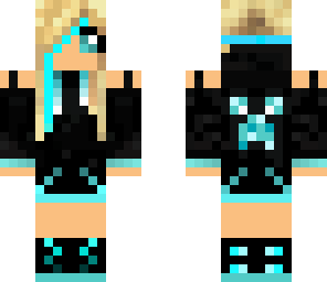 blue girl