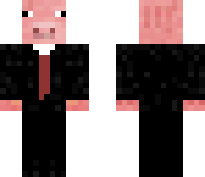 pig in suit