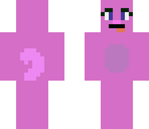 backwards purple cat
