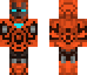 orange iron man