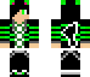 black and green pikachu
