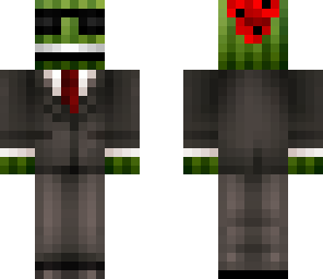 melon guy suit