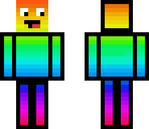 rainbow black slime