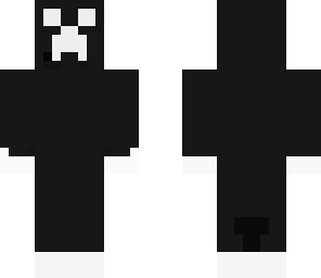 black and white creeper