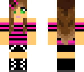 black and pink girl