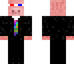 wierd 3d pig