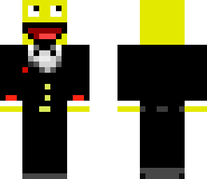 smiley in a tux