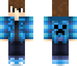 teen with blue headphones