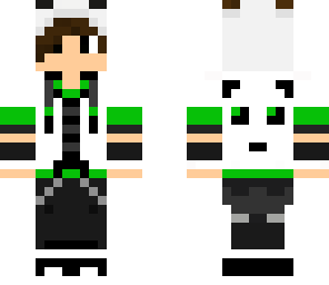green panda fan