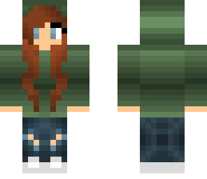 girl with hoodie