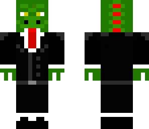 tuxedo lizardman