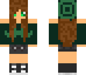 the green mustasch girl