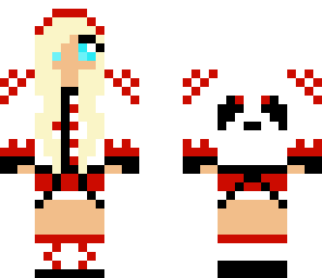red panda girl
