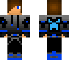 blue teenager