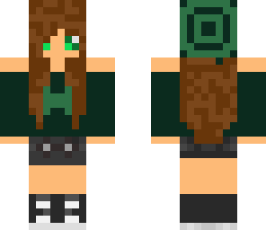 the green mustasch girl