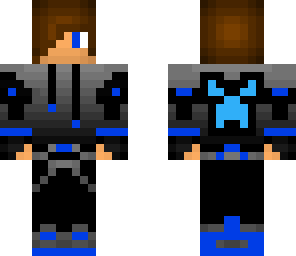 blue teenager