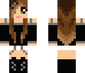 goth teen girl