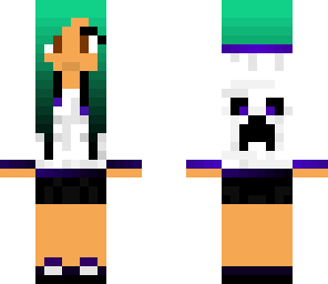 creeper hoodie girl