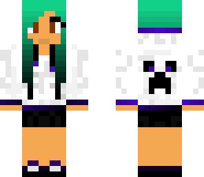creeper hoodie girl