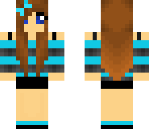 cute blue teen