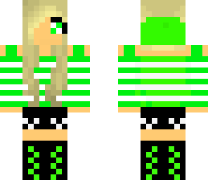 green girl