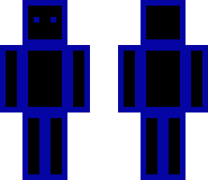 blue man