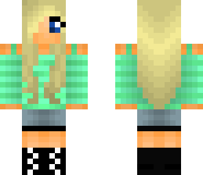 blonde chick with boots