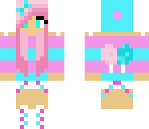 cotton candy girl