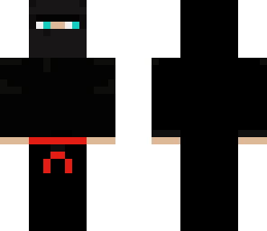 ninja whit red belt