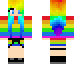 human rainbow dash