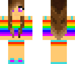 rainbow girl