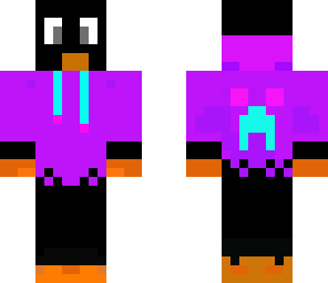 purple penguin