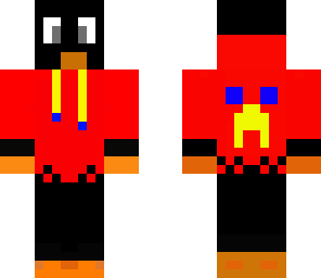 red penguin