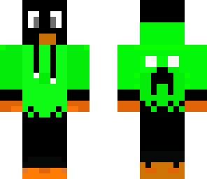 green penguin