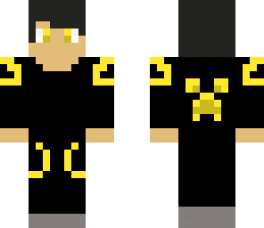 creeper hoodie boy yellow