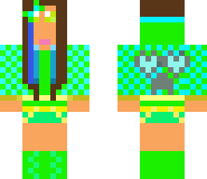 love sick creeper jacket green and blue