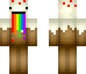cake ate too much skittles