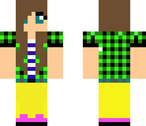 colorful girl